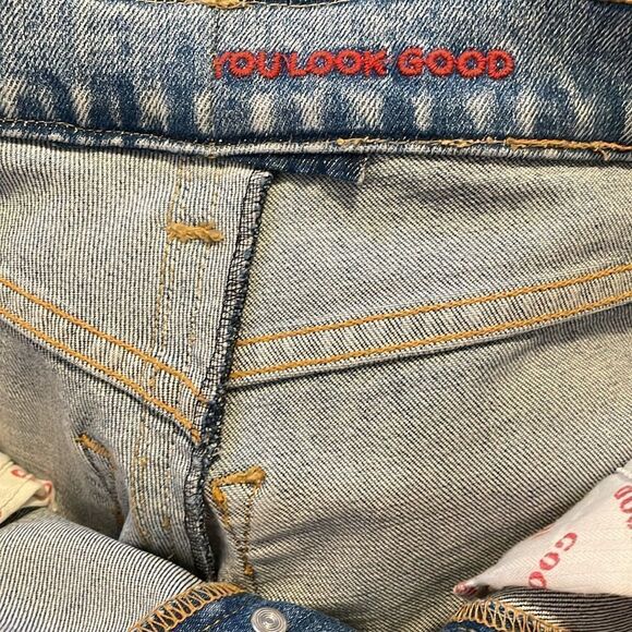 Alice + Olivia Good High Rise Exposed Button Skinny Jeans - Picture 5 of 7